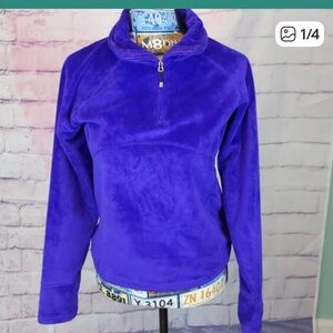 Obermeyer purple 1/4 zip pullover size large